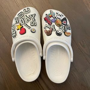 Limited croc day is lit crocs, women’s size 9.